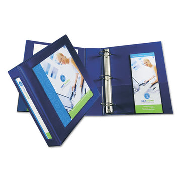 Avery® Framed View Heavy-duty Binders, 3 Rings, 2" Capacity, 11 X 8.5, Navy Blue freeshipping - TVN Wholesale
